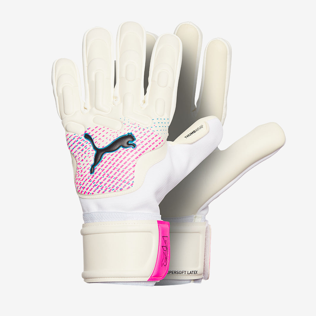 puma future handschuhe Puma Future Match Negative Cut - Weiß/Poison Pink/Schwarz