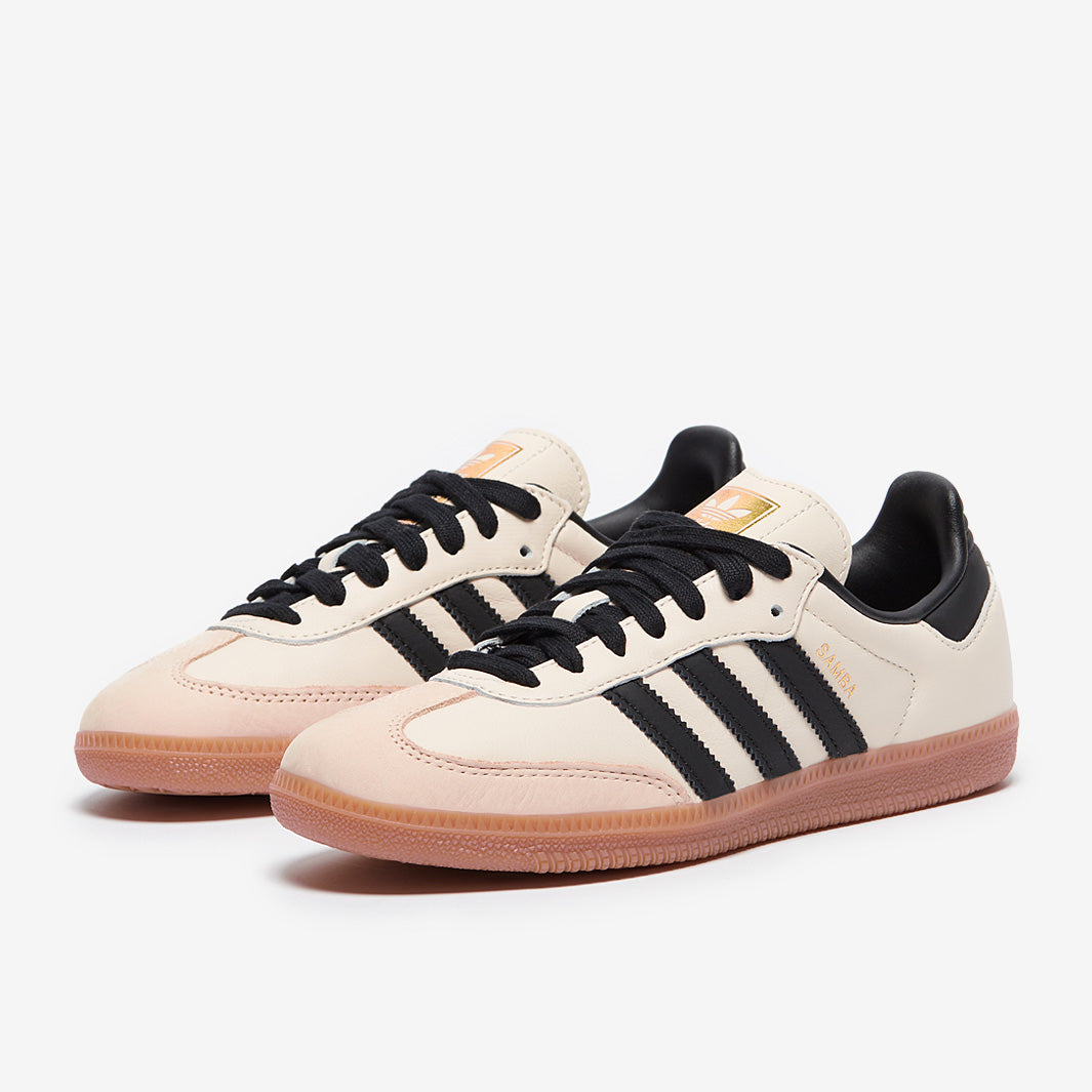adidas Originals Damen Samba OG - Cream Weiß/Schwarz/Sand Storm