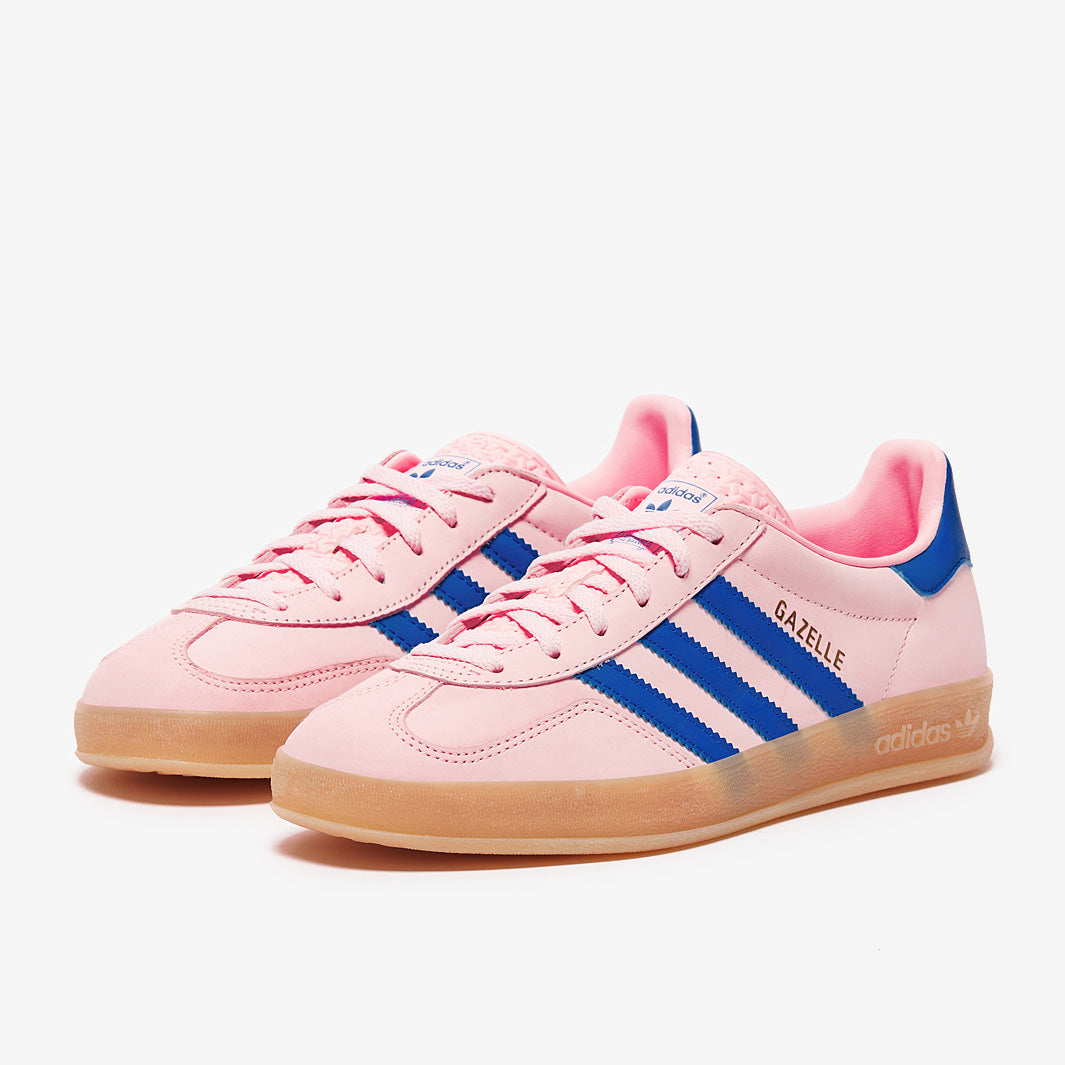 adidas Originals Damen Gazelle Indoor - Clear Pink/Lucid Blau/Gum 3