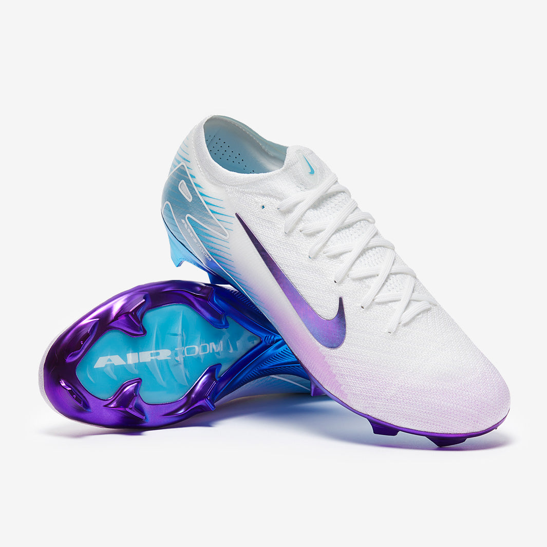 Nike Air Zoom Mercurial Vapor XVI Elite Firm Ground - White/Multi