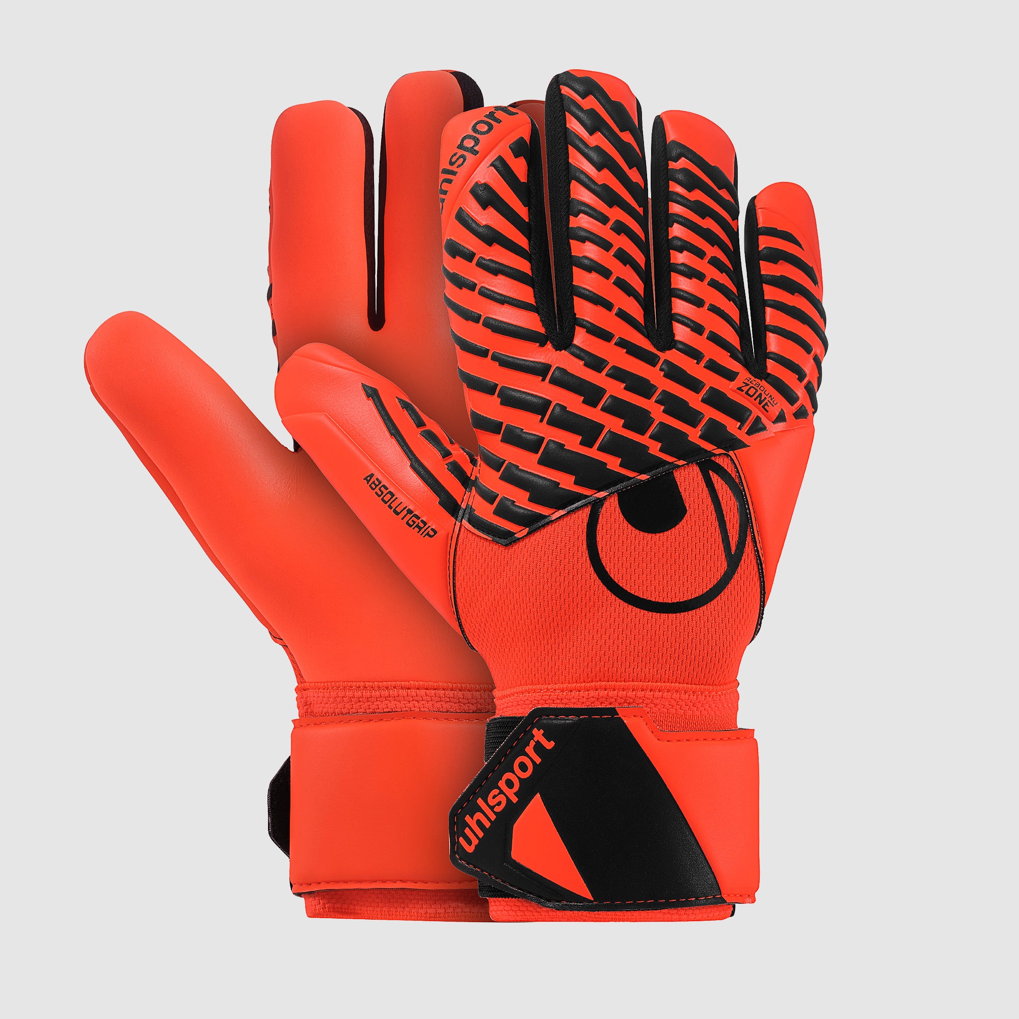 cybertech handschuhe Uhlsport CyberTEC Power Absolutgrip Comfort HN - Schwarz/Rot