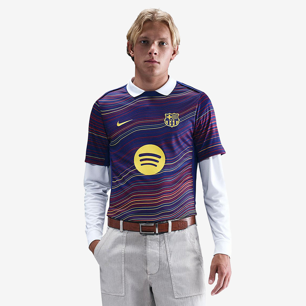 Nike FC Barcelona 25/26 Dri-FIT Academy Pro Pre-Match Heimtrikot