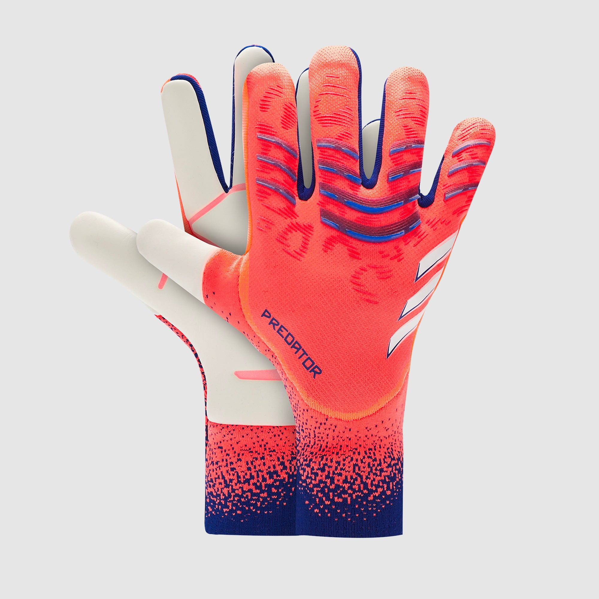 adidas Predator Pro Fingersave - Korallenrot/Weiß/Lucid Blau