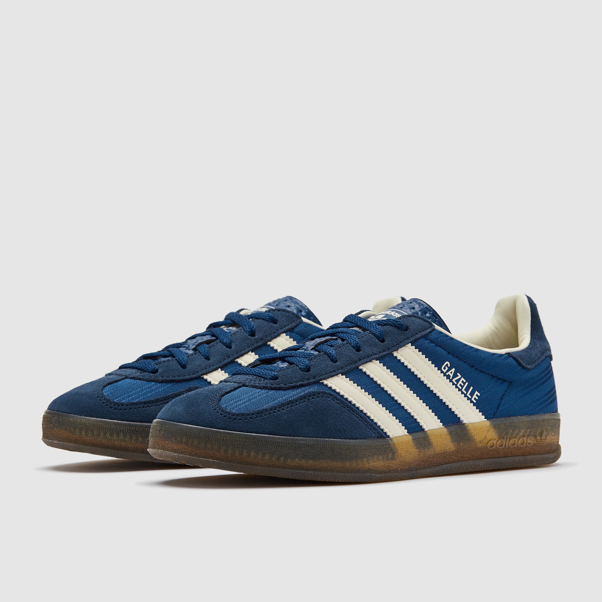 adidas Originals Damen Gazelle Indoor - Victory Blau/Night Indigo/Cream Weiß