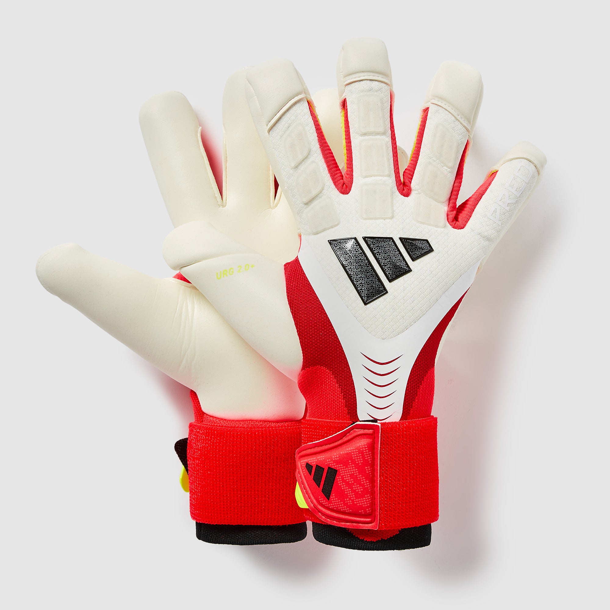 adidas predator handschuhe rot adidas Predator Pro Hybrid Strap - Weiß/Lucid Rot/Schwarz