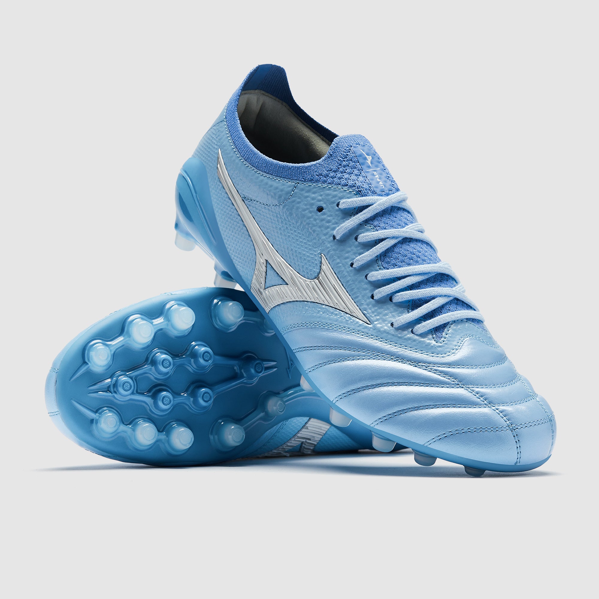 シューズ Mizuno Morelia Neo IV Beta Japan Mizuno Morelia Neo IV Beta Made In Japan AG - Celeste/Weiß
