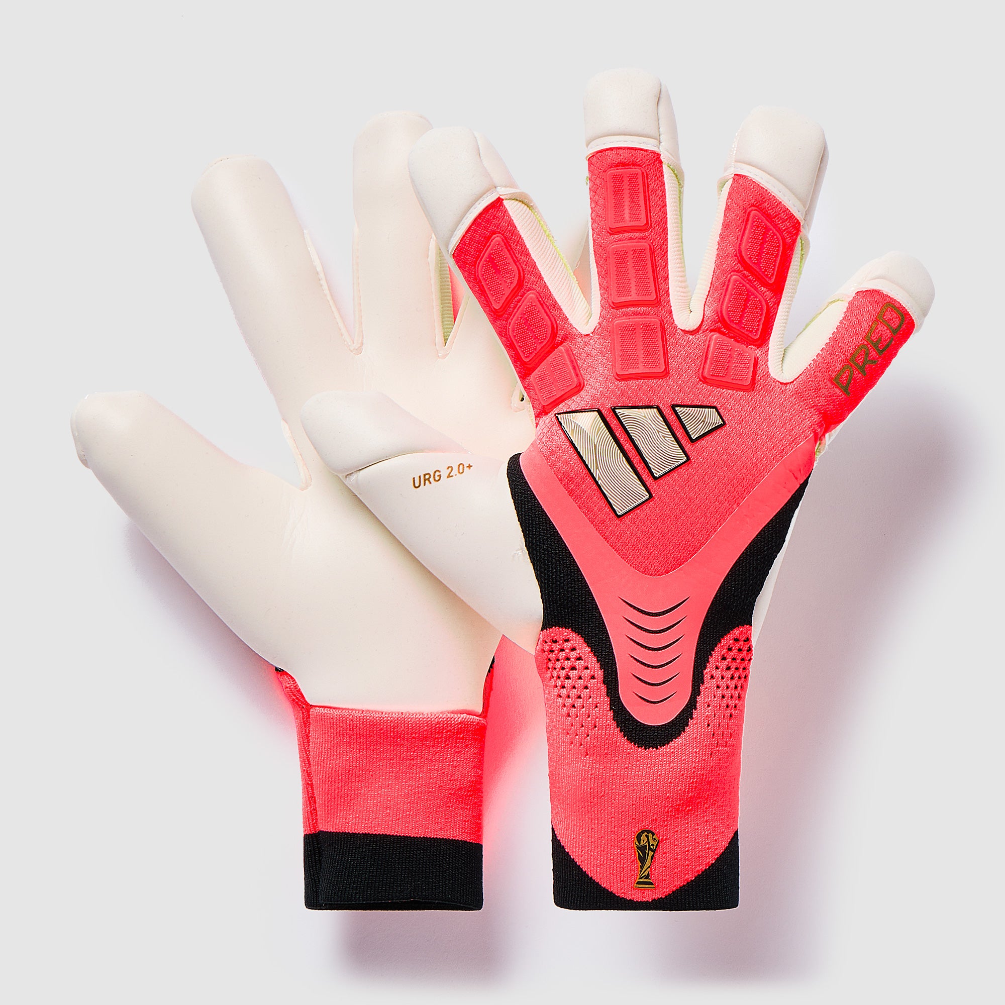 adidas Predator Pro Hybrid - Elfenbein/Solar Turbo/Gold Met