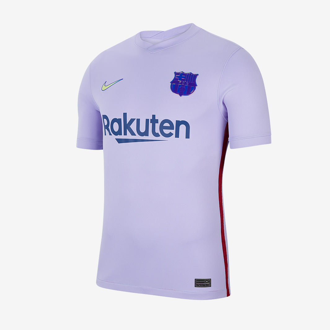 Nike サッカーシャツ Lサイズ パープル Nike FC Barcelona 21/22 Away Stadium SS Shirt - Purple Pulse/Dtm