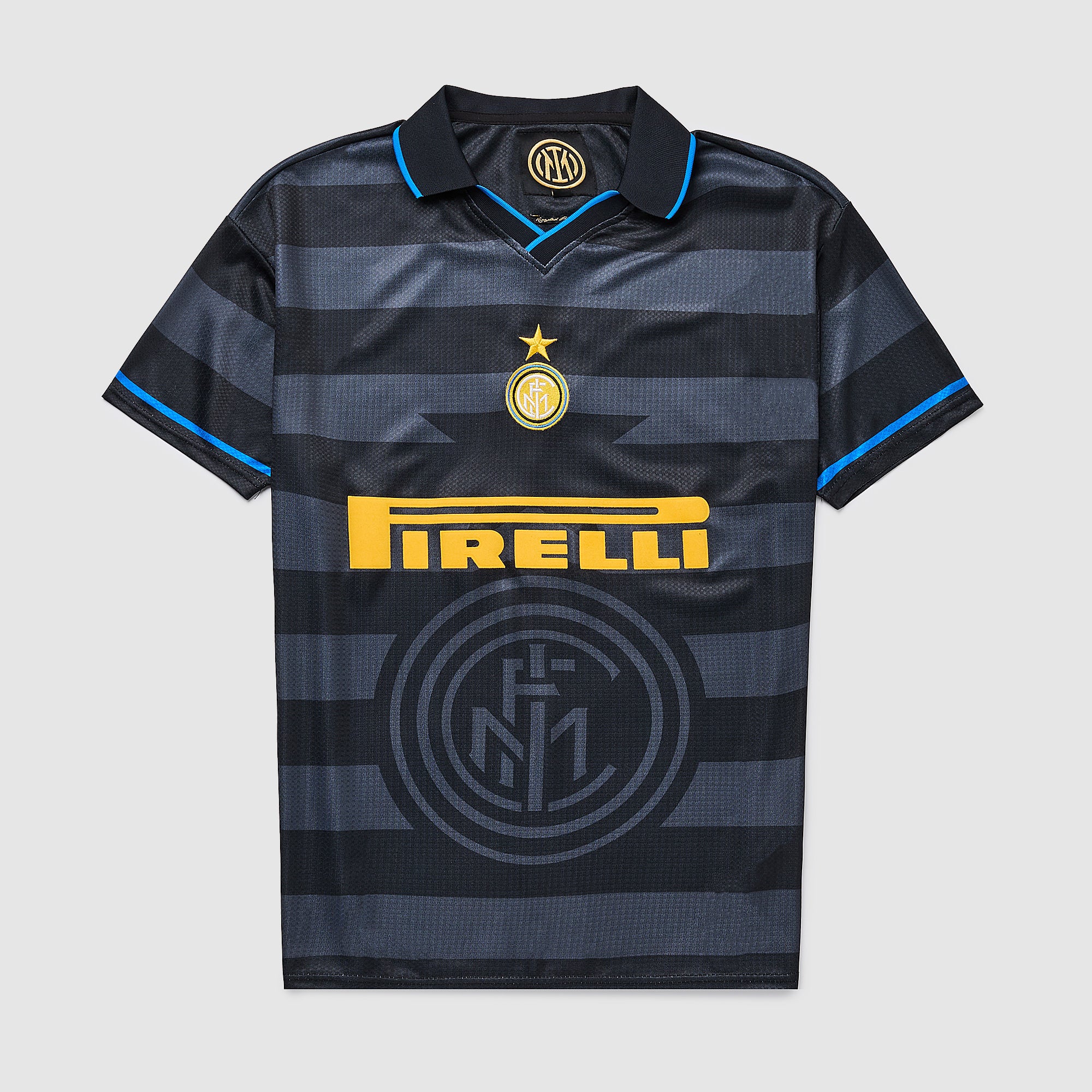 inter mailand handschuhe Copa Football Inter Mailand 1997-98 Retro Auswärtstrikot - Grau/Schwarz