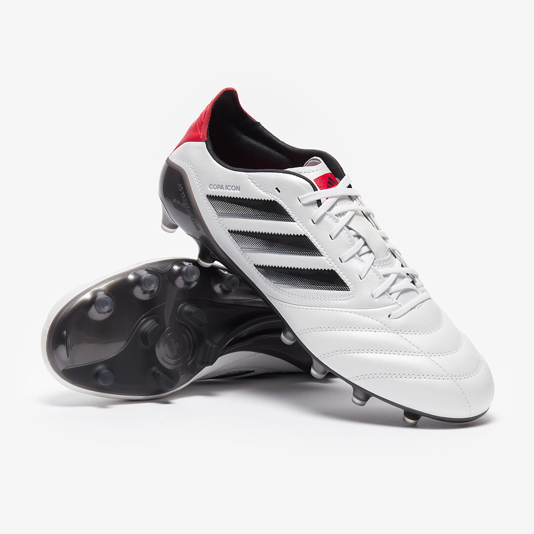 adidas Copa Icon II FG/AG - Ftwr Weiß/Schwarz/Rot - Erwachsenen