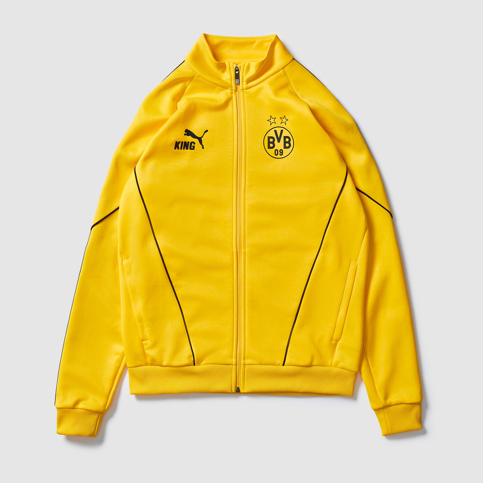 Puma Borussia Dortmund 25/26 King Anthem Jacke - Gelb/Schwarz