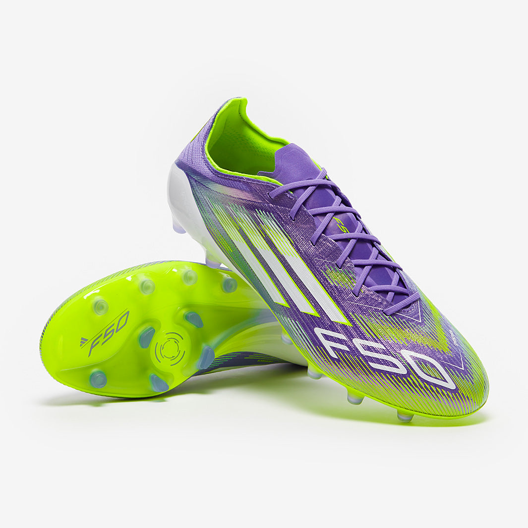 adidas F50 Elite AG - Violett Rush/Ftwr Weiß/Lucid Lemon