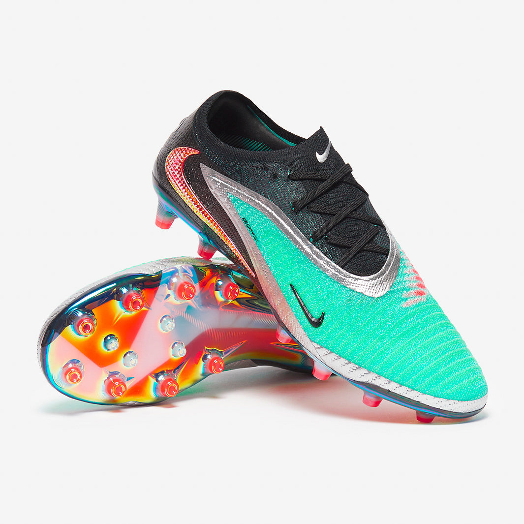 Nike Phantom 6 Elite LE Low AG-Pro - Chrome/Schwarz - Erwachsenen