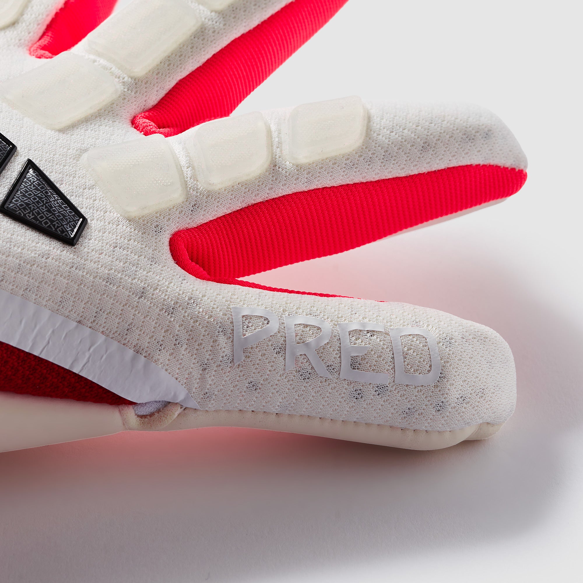 edward white handschuh adidas Predator Pro - Weiß/Lucid Rot/Schwarz