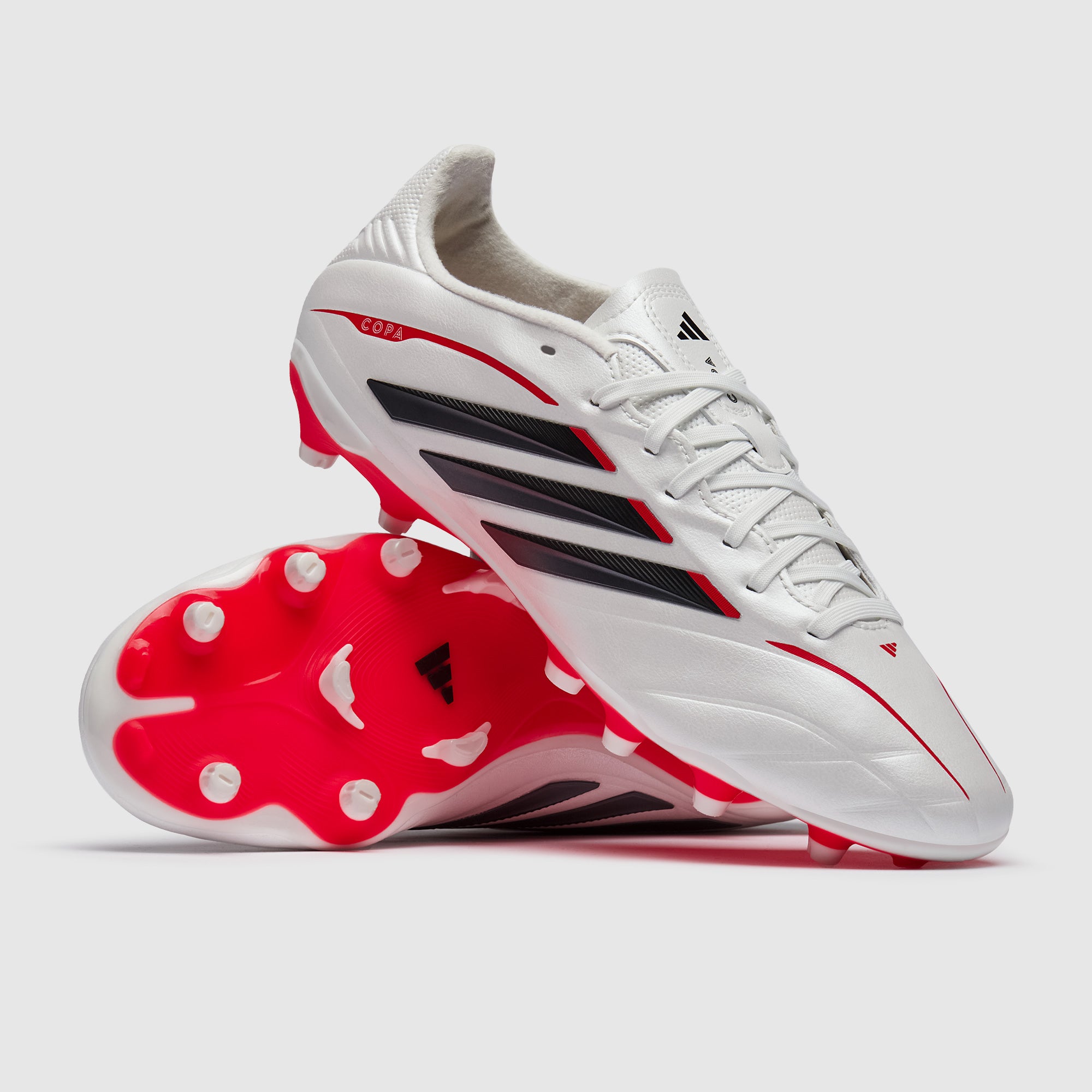 adidas Copa Pure IV League FG - Zero Met./Schwarz/Lucid Rot