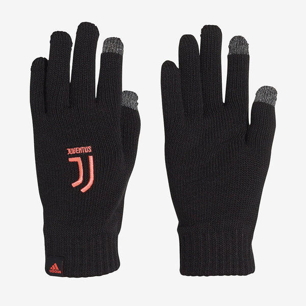 adidas Juventus 2019/20 Handschuhe – Schwarz/Turbo – Accessoires – Handschuhe
