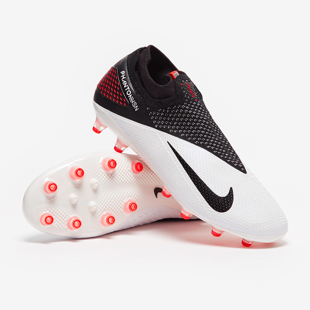 Nike Phantom Vision II Elite DF AG-PRO - White/Black/Laser Crimson