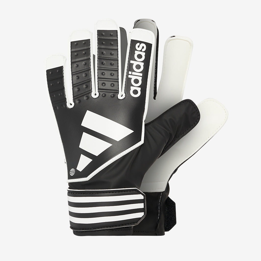 adidas Tiro Kinder Club Handschuhe - Schwarz/Weiß/Schwarz