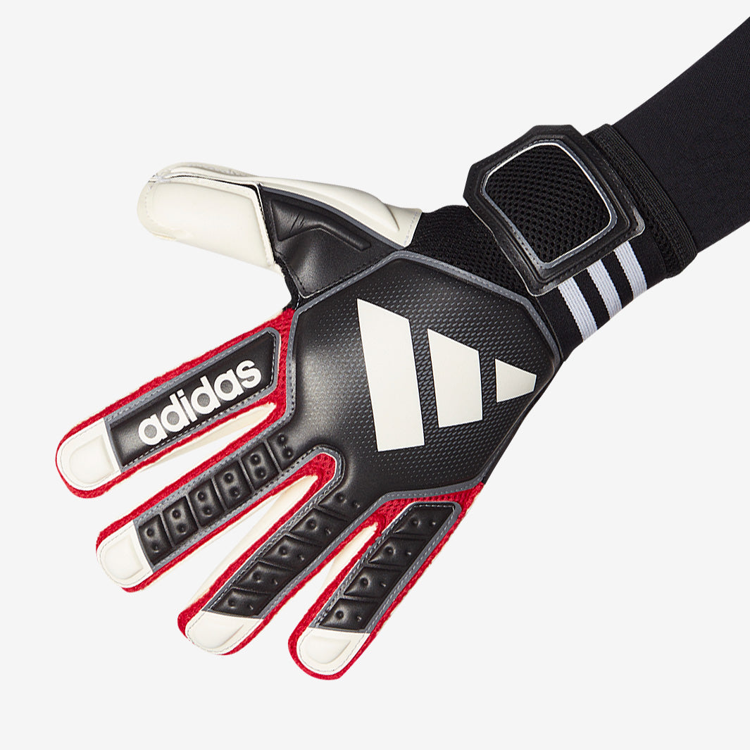 adidas tiro handschuhe adidas Tiro Pro Handschuhe - Schwarz/Weiß/Iron Met